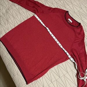 Smartwool Red Merino Blend Sweater